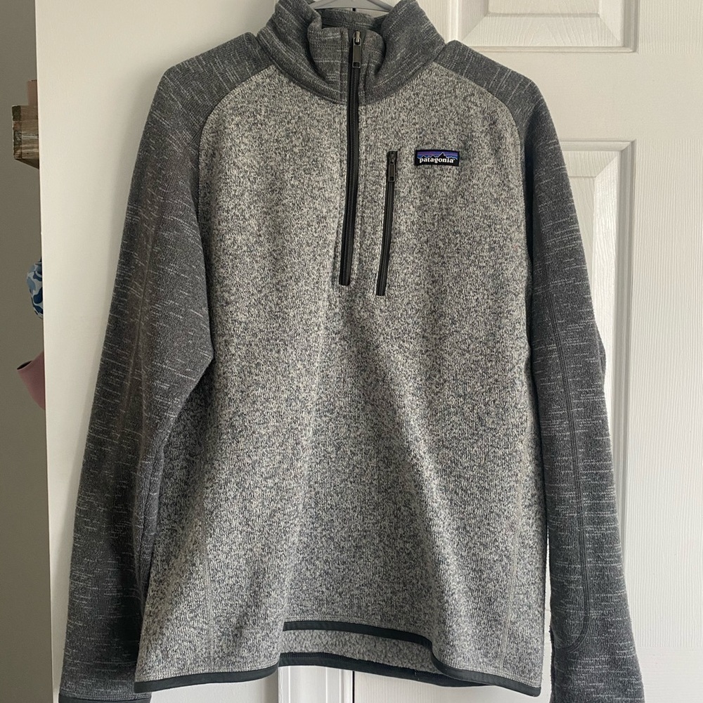 Grey Patagonia Pullover